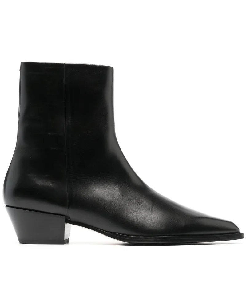 aeyde Ruby Stiefeletten - Schwarz Schwarz