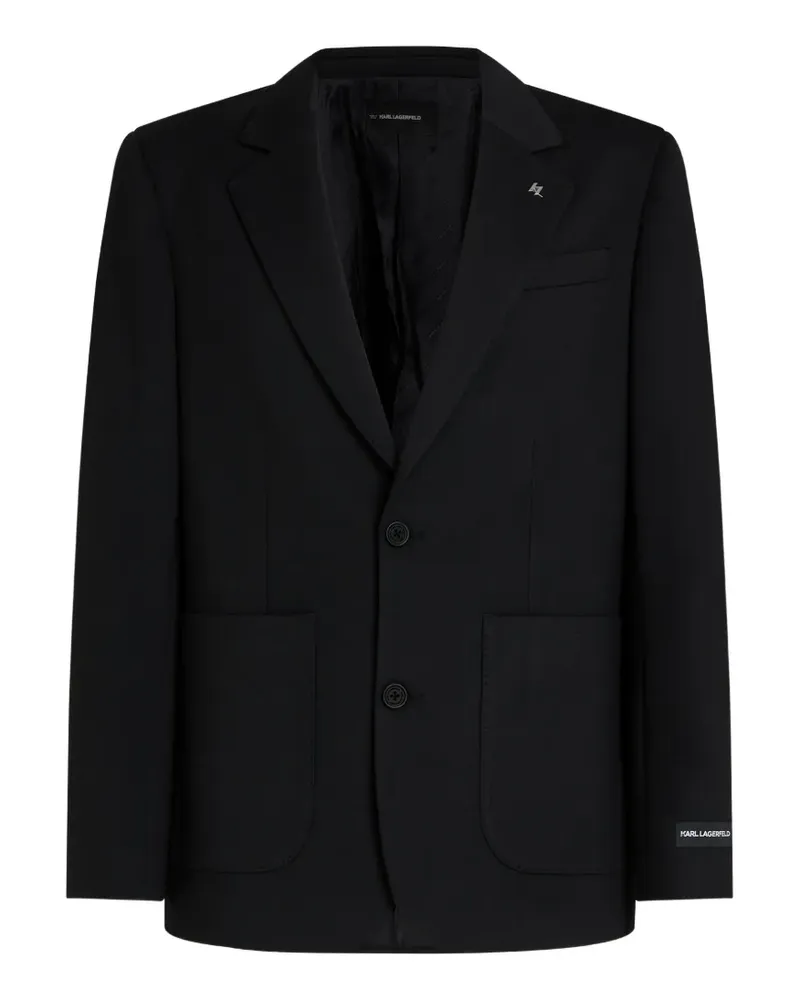 Karl Lagerfeld Punto blazer - Schwarz Schwarz