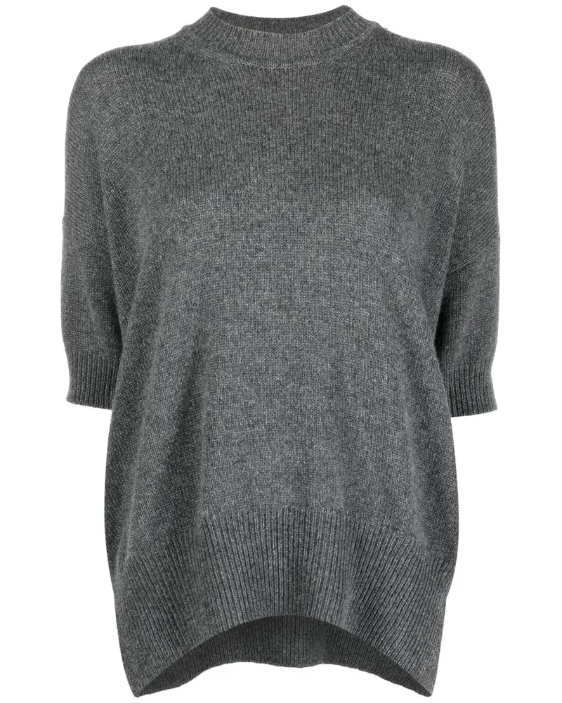 Jil Sander Oberteil aus Kaschmir - Grau Grau