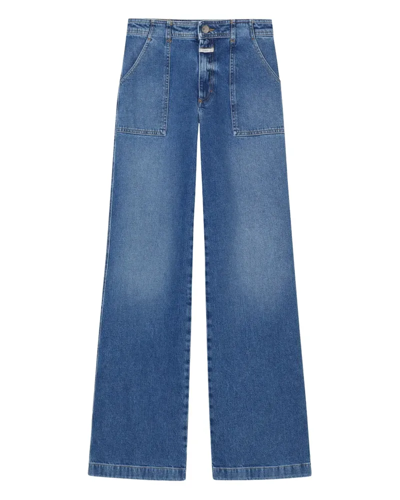 Closed Aria Wide-Leg-Jeans - Blau Blau