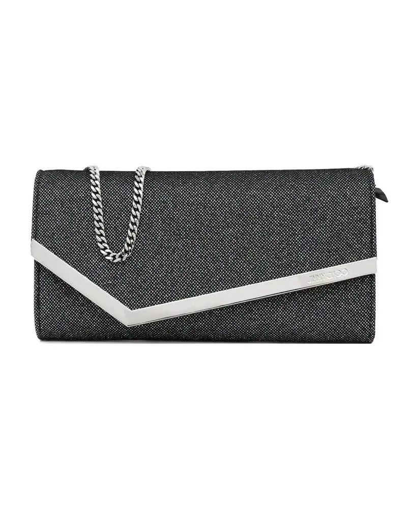 Jimmy Choo Emmie clutch bag - Schwarz Schwarz