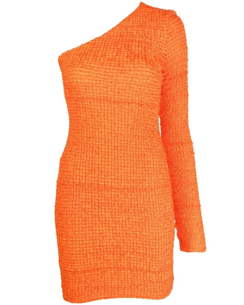 Nanushka Asymmetrisches Minikleid - Orange Orange