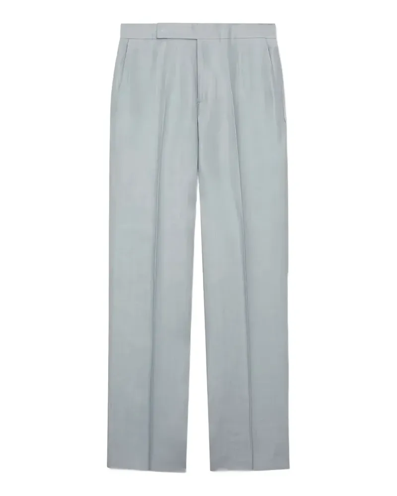 LARDINI Gerade Hose mit Bügelfalten - Grau Grau