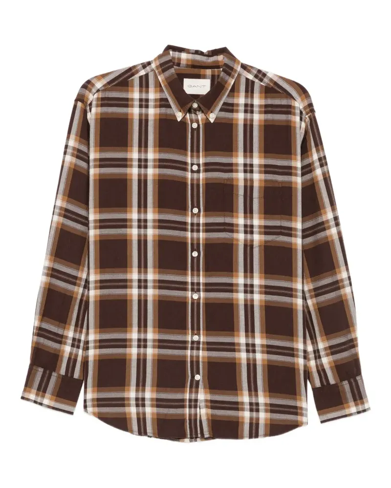 Gant checked flannel shirt - Braun Braun
