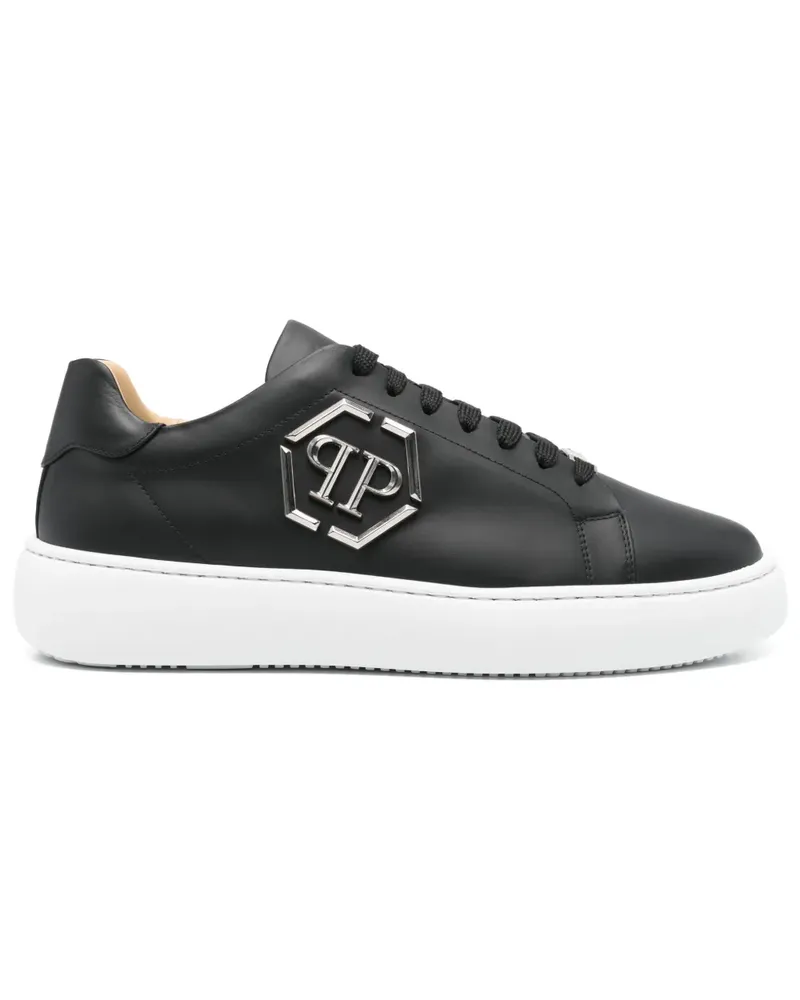 Philipp Plein Hexagon Sneakers - Schwarz Schwarz