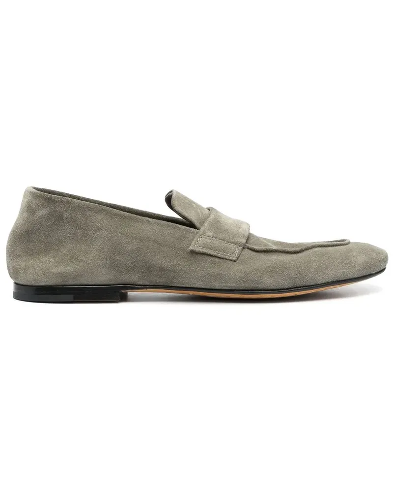 Officine Creative Italia Coco Loafer aus Wildleder - Grün Grün