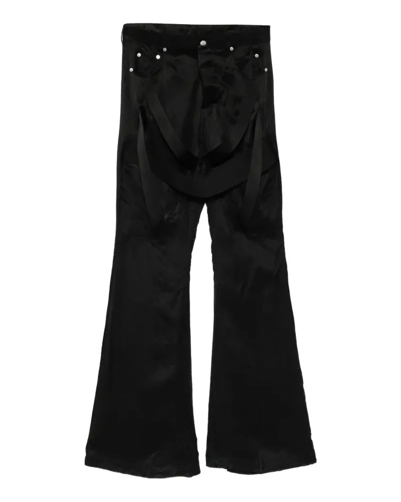 Rick Owens Megastrapped suspenders trousers - Schwarz Schwarz