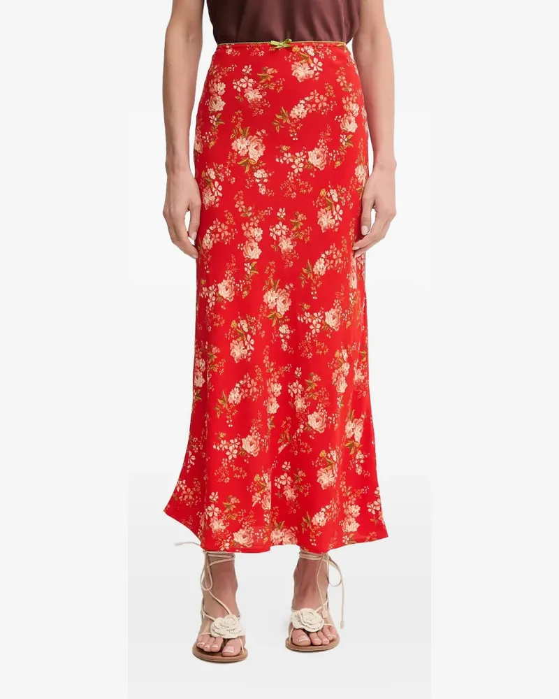 Never Fully Dressed floral long skirt - Rot Rot