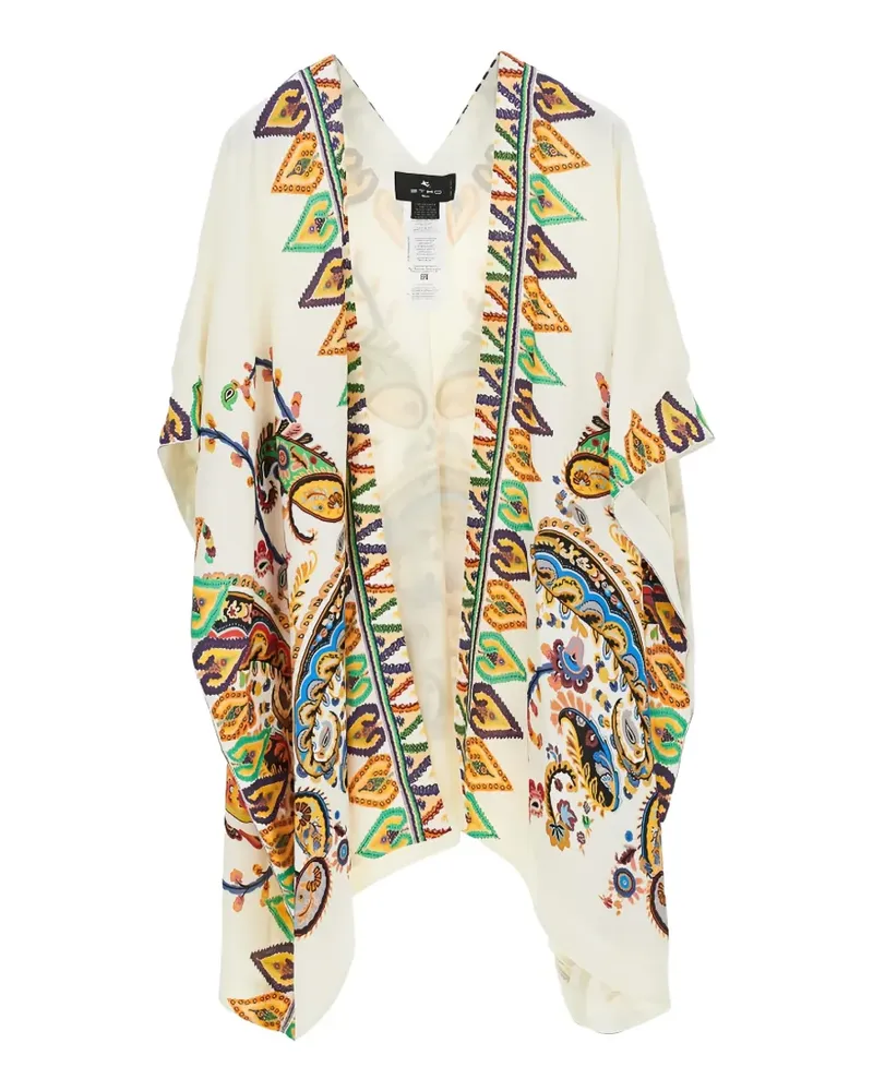 Etro patterned kaftan - Nude Nude