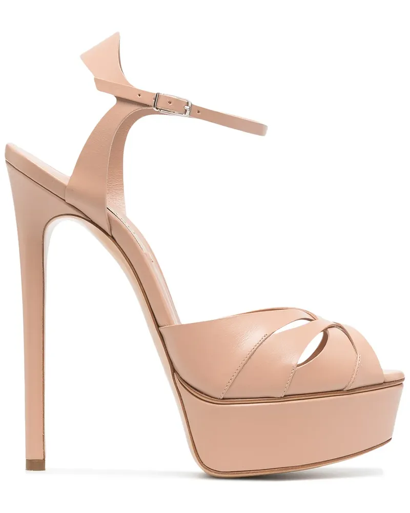 Casadei Felina Sandalen 40mm - Nude Nude