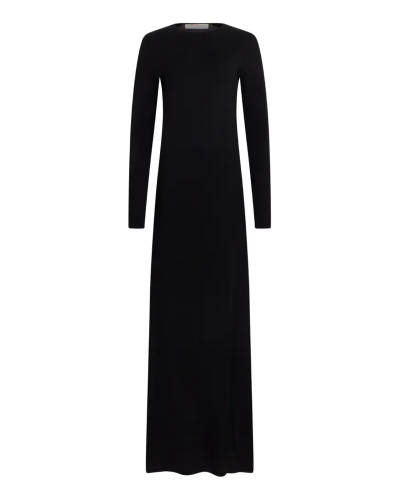 Philosophy Di Lorenzo Serafini long-sleeve maxi dress - Schwarz Schwarz