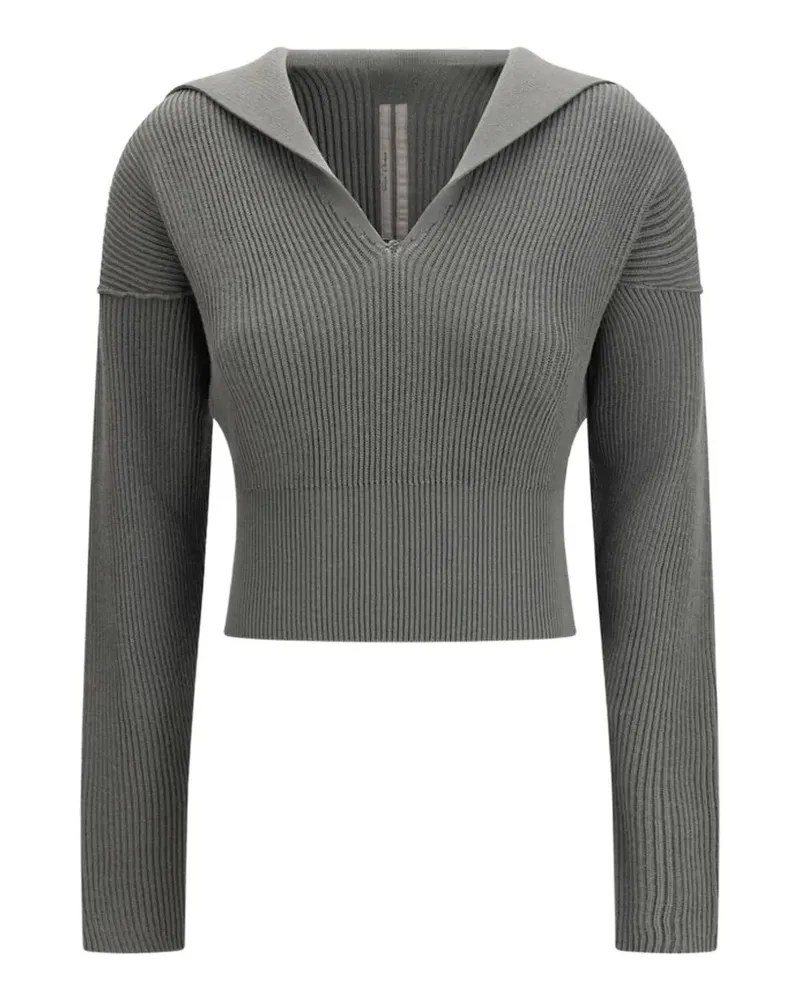Rick Owens Pullover mit V-Ausschnitt - Grau Grau