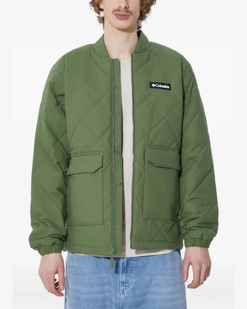 Columbia Sportswear Company Gesteppte Rad Jacke - Grün Grün