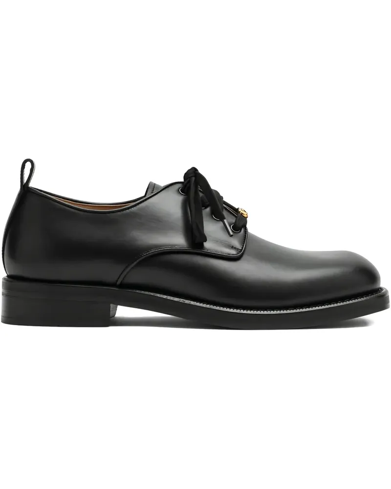 Valentino Garavani VLogo lace-up Derby shoes - Schwarz Schwarz