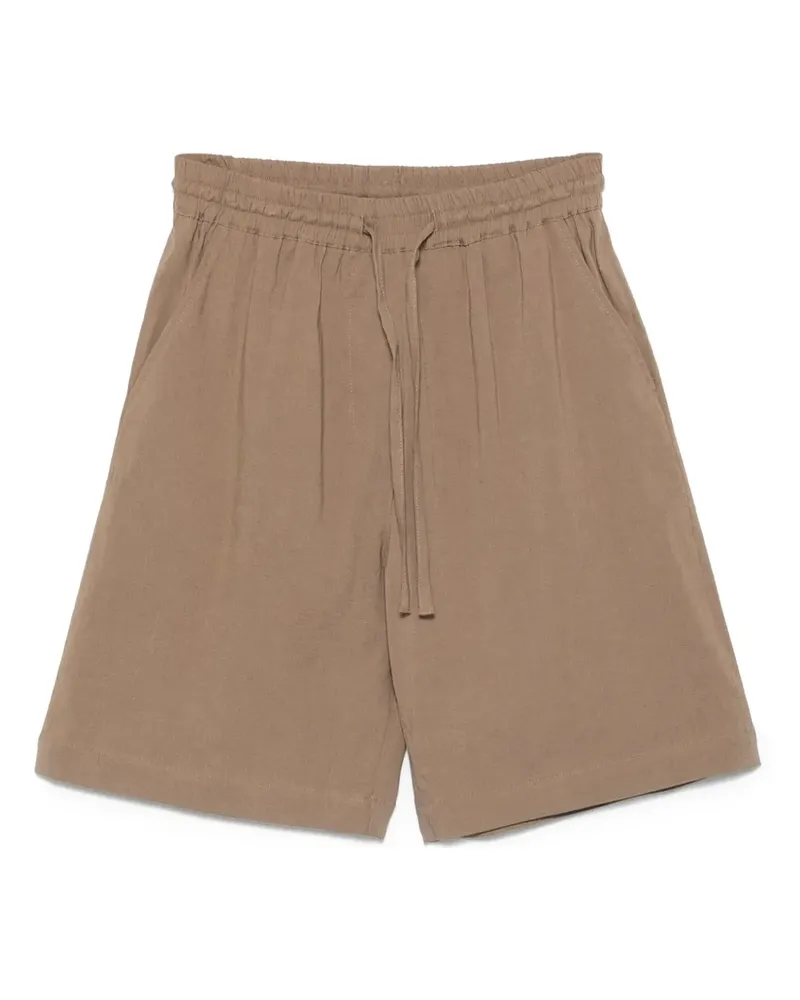 Fabiana Filippi Shorts mit Slub-Textur - Braun Braun
