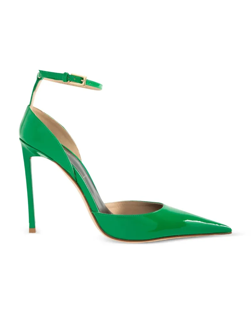 Tom Ford Vertigo patent-leather ankle-strap pumps - Grün Grün