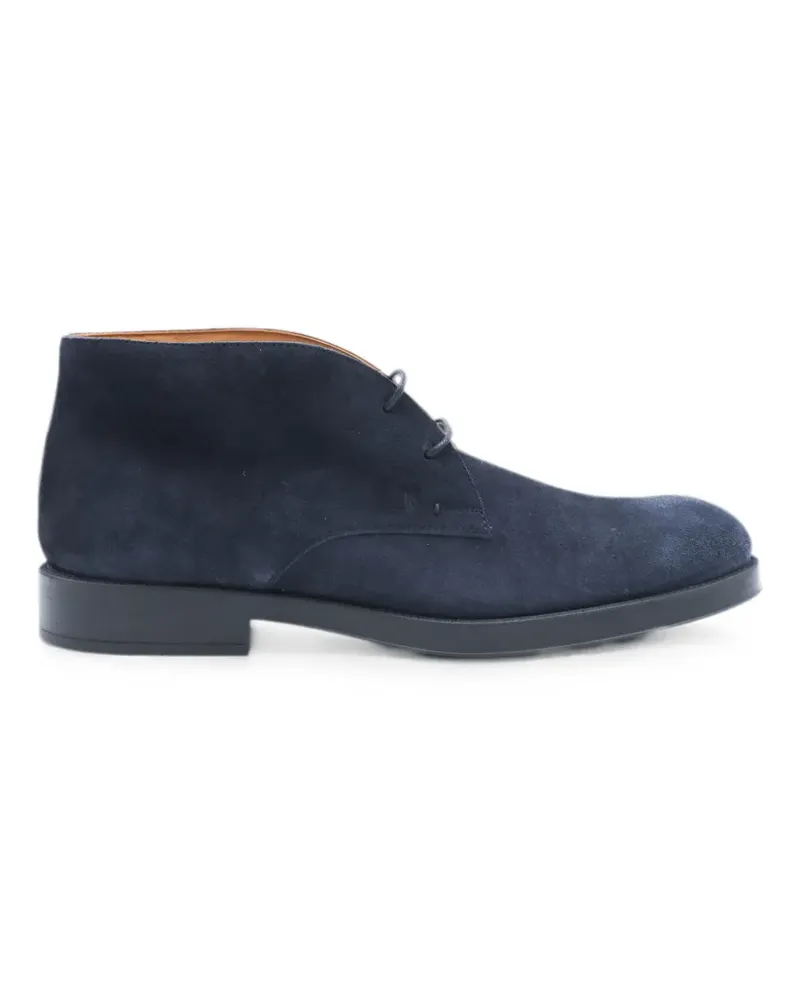 TOD'S suede desert boots - Blau Blau