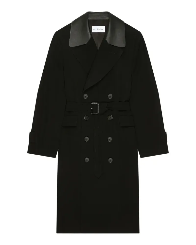 Givenchy Couture Seam double-breasted trench coat - Schwarz Schwarz