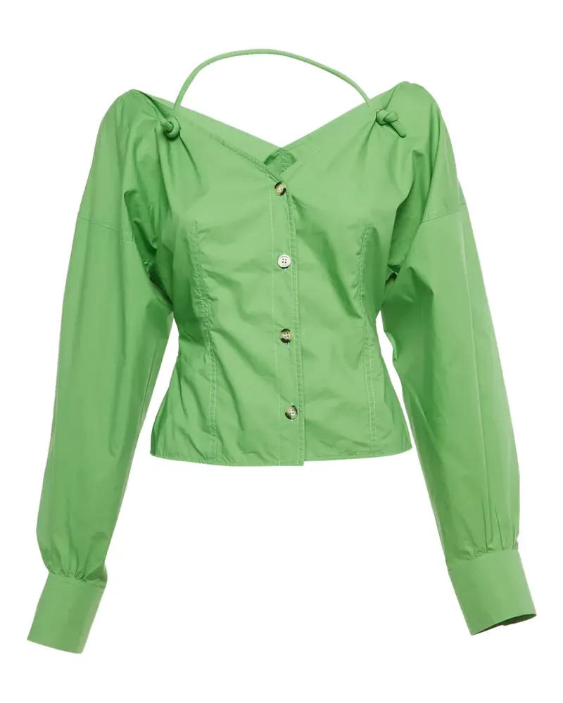 Nanushka Tami top - Grün Grün