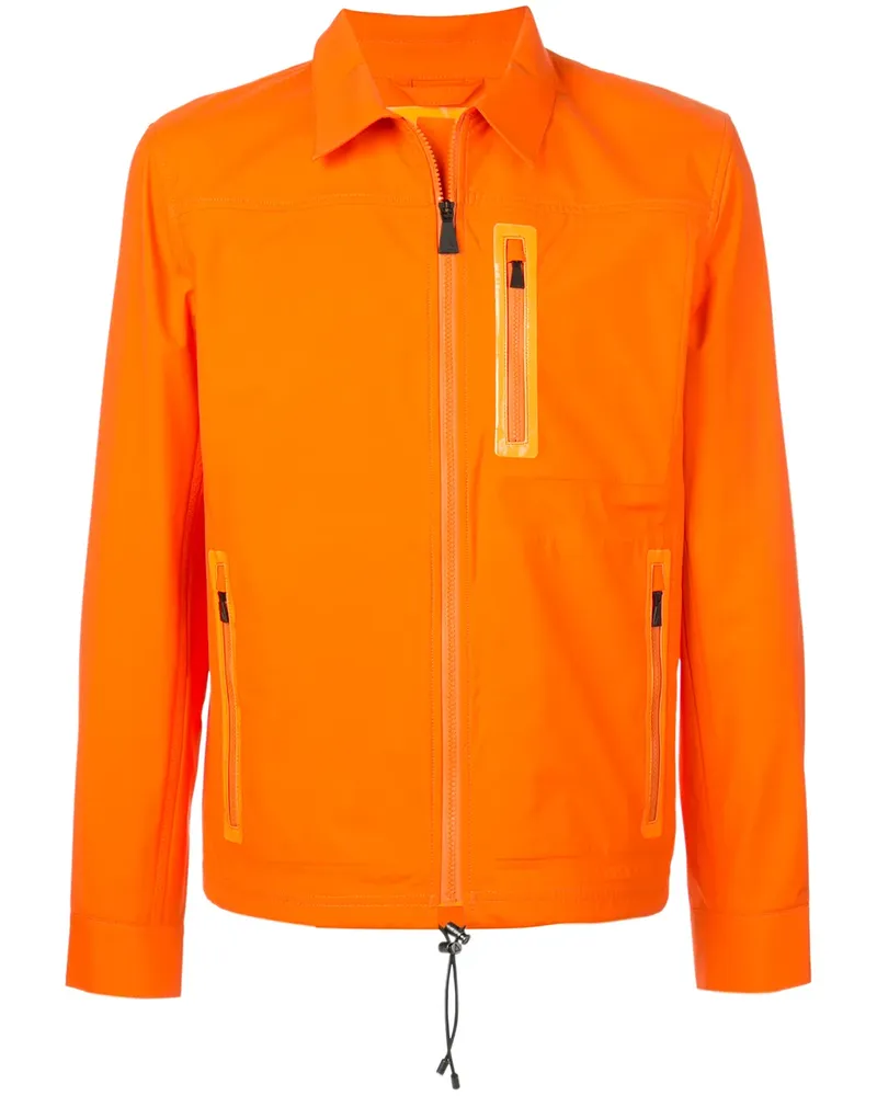 Aztech Mountain Ajax' Regenjacke - Orange Orange