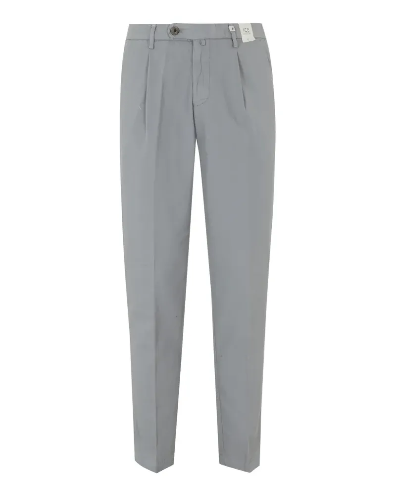 MYTHS belt-loop pleated trousers - Grau Grau