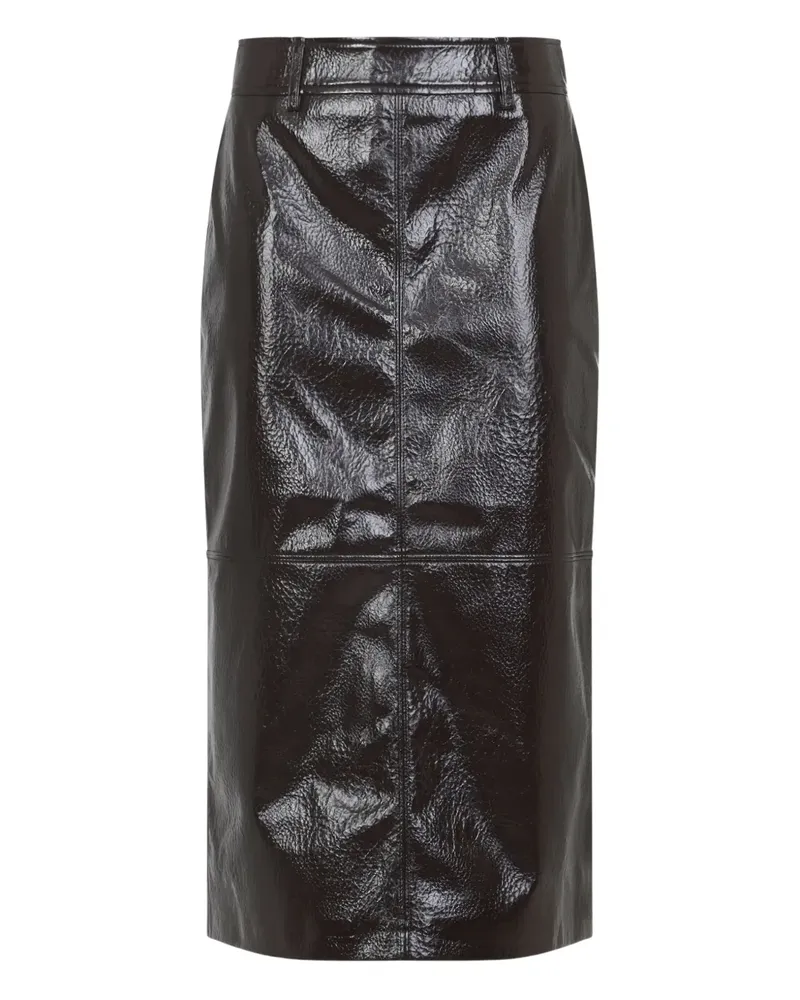 FRANKIE Shop panelled midi skirt - Braun Braun