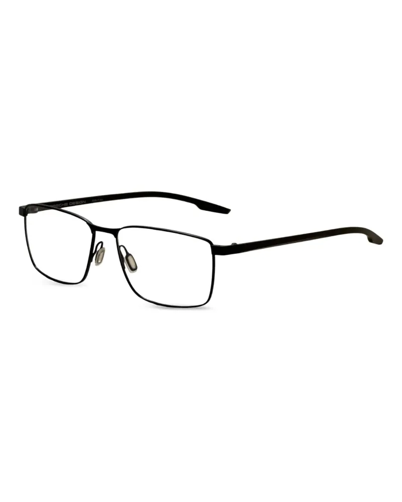 Porsche Design Brille mit eckigem Gestell - Blau Blau