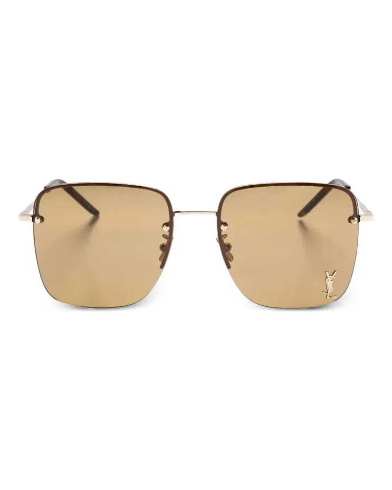 Saint Laurent square-frame sunglasses - Gold Gold