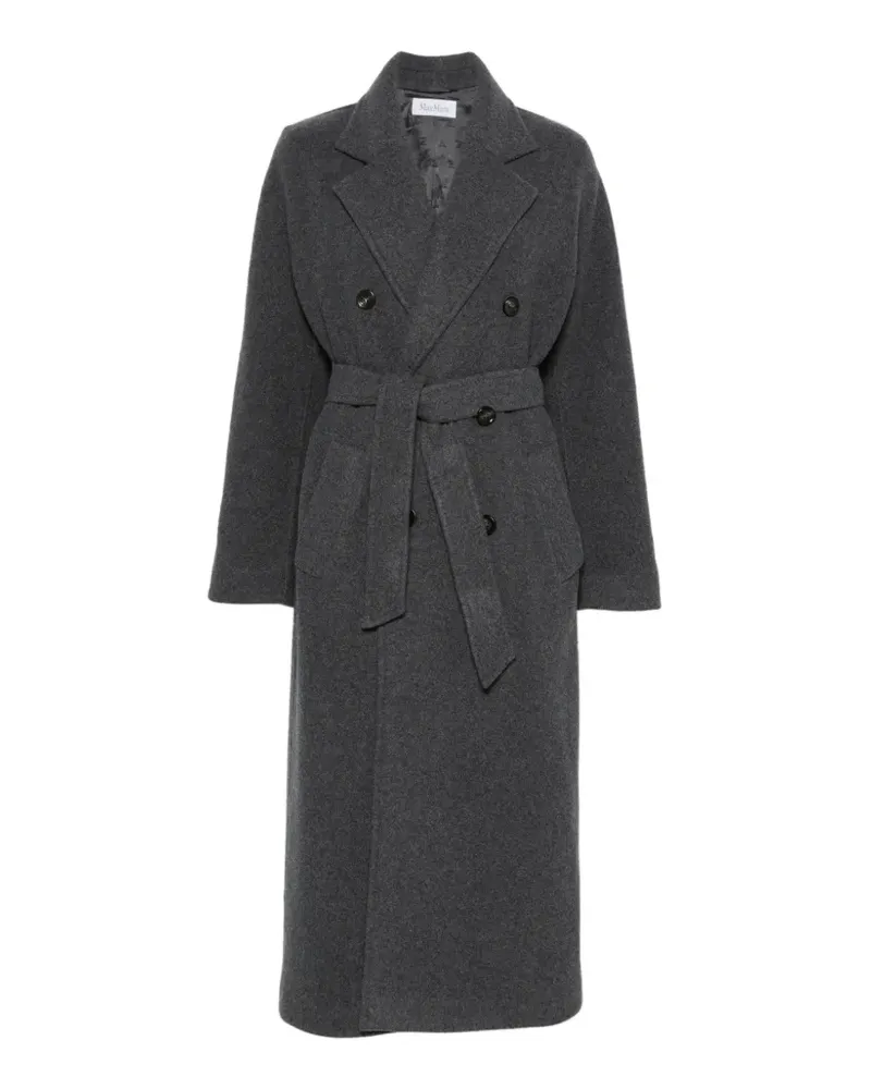Max Mara Oversized-Mantel aus Jersey - Dunkelgrau Grau