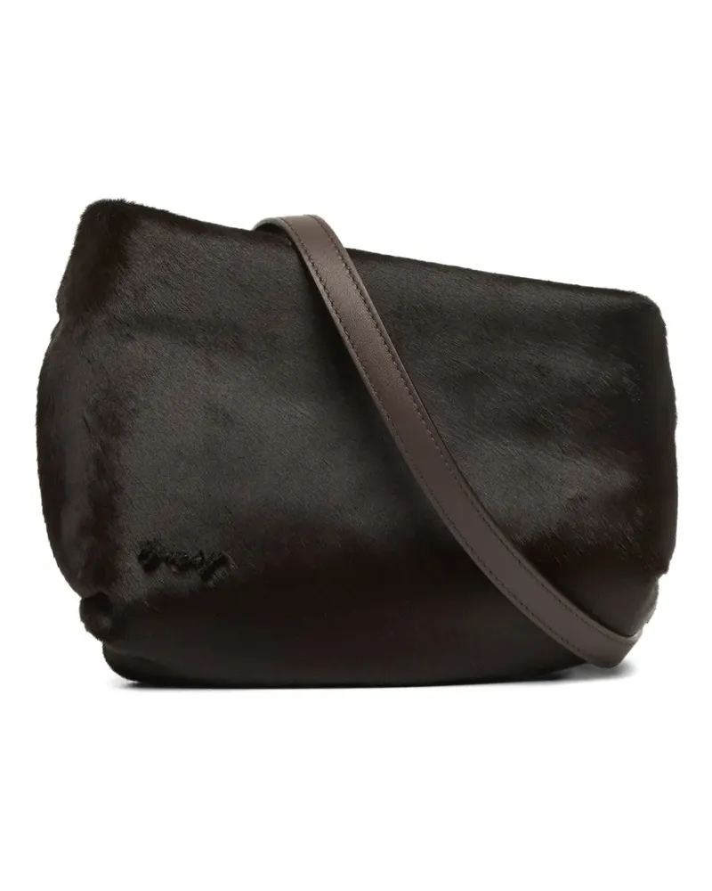 Marsèll Schultertasche mit Reißverschluss - Braun Braun