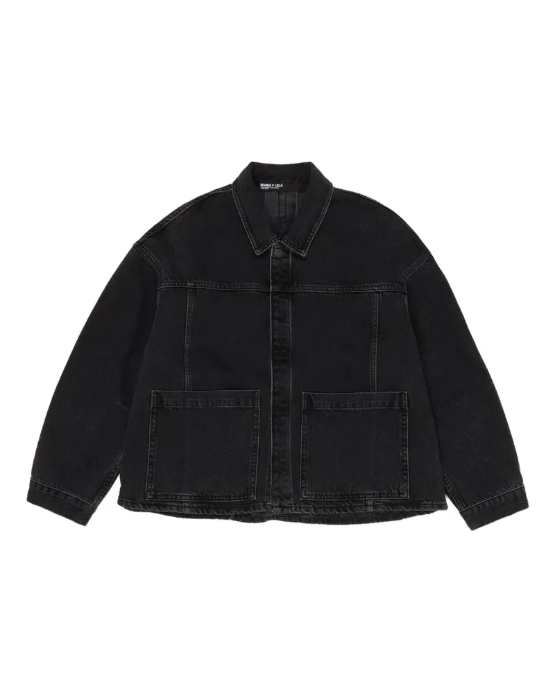 BIMBA Y LOLA Jacke mit Taschen - Schwarz Schwarz