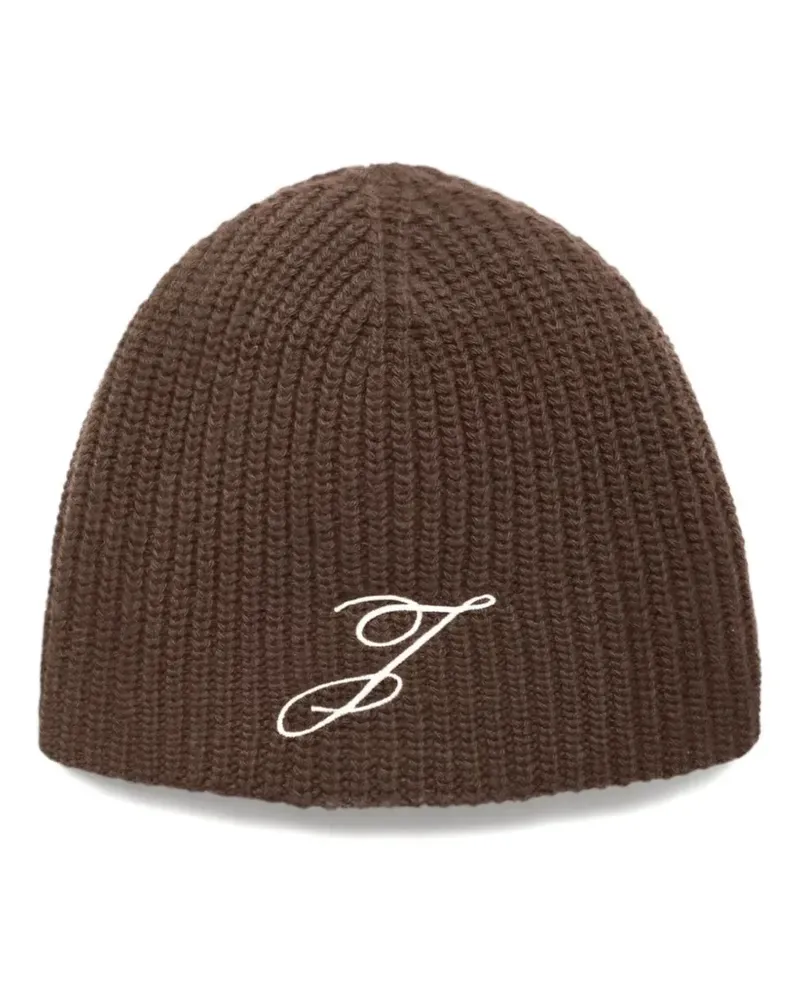 Jacquemus Le Bonnet Espiral Beanie - Braun Braun