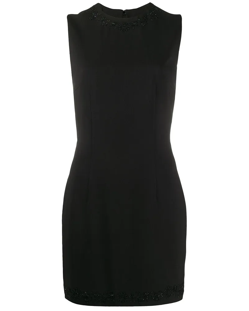 Dsquared2 Kleid mit Perlen - Schwarz Schwarz