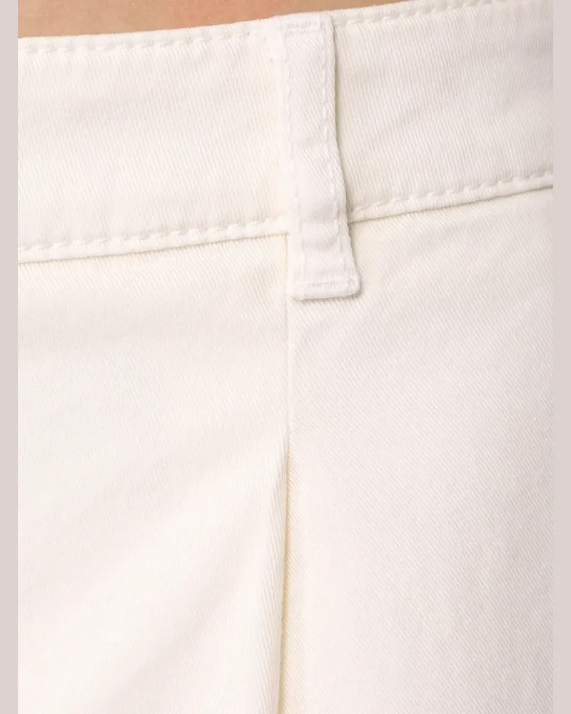 HUGO BOSS Shorts mit Falten - Weiß Weiß