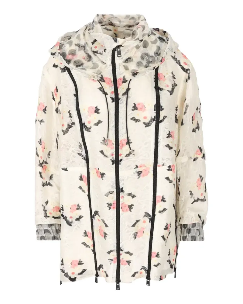 Fendi floral jacket - Weiß Weiß
