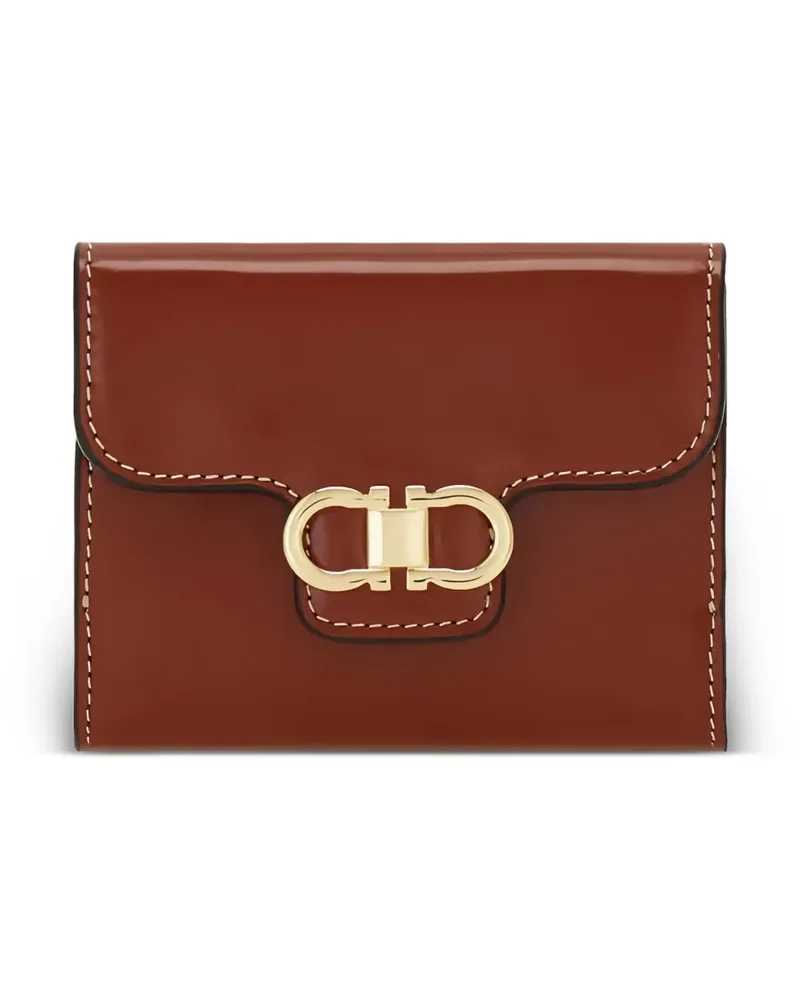 Ferragamo Gancini wallet - Braun Braun
