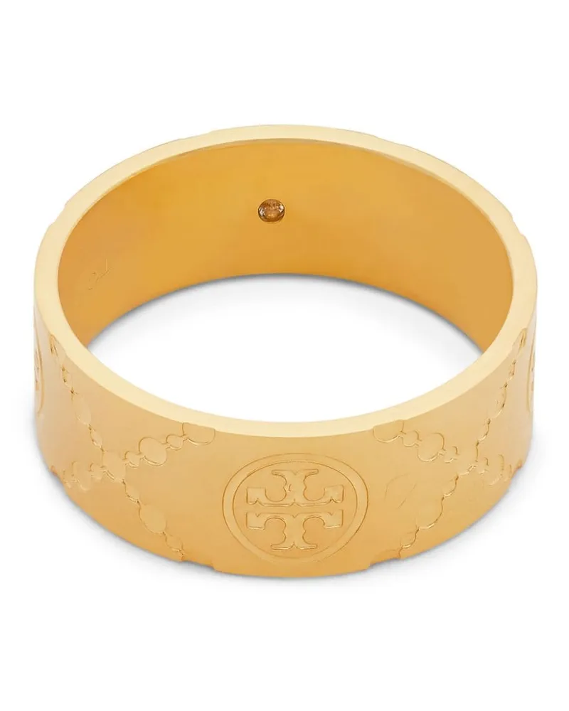 Tory Burch Polierter Ring mit TT-Motiv - Gold Gold