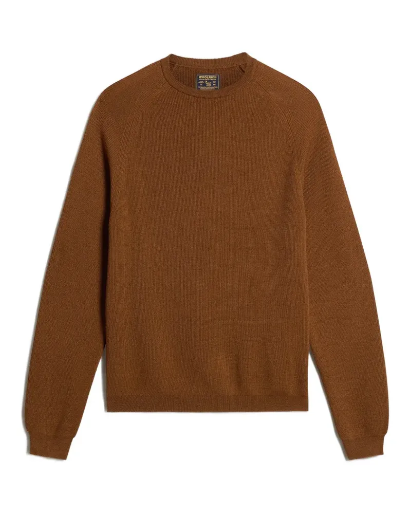 Woolrich Fein gestrickter Pullover - Braun Braun