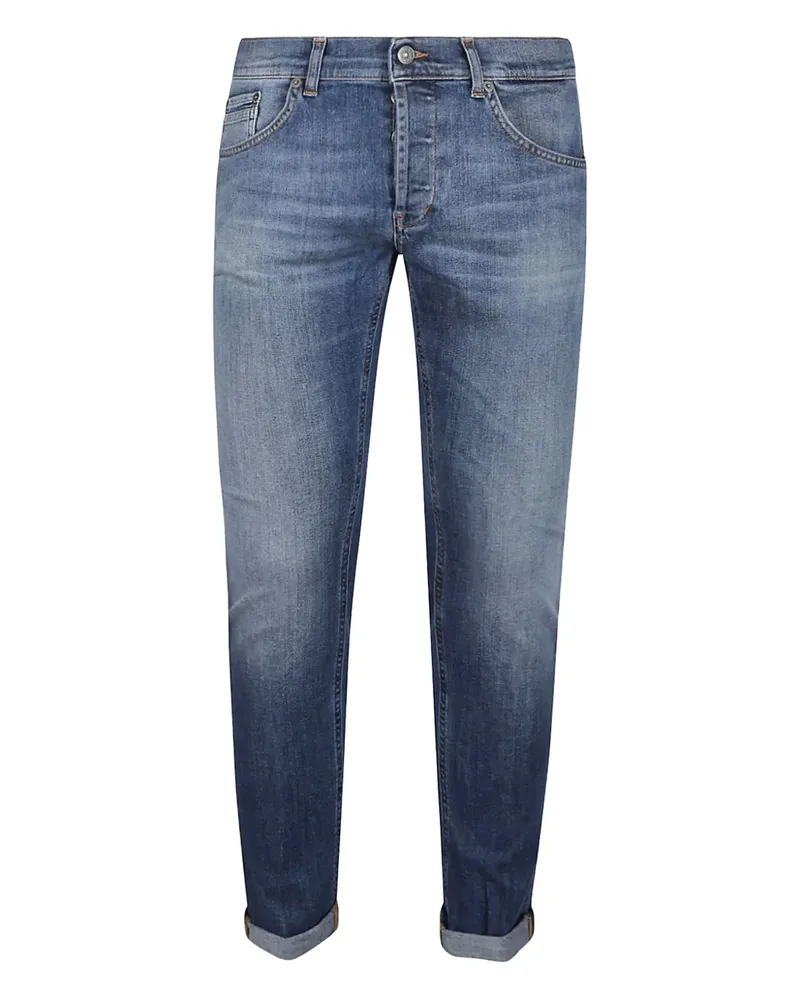 Dondup Jeans mit Umschlag - Blau Blau