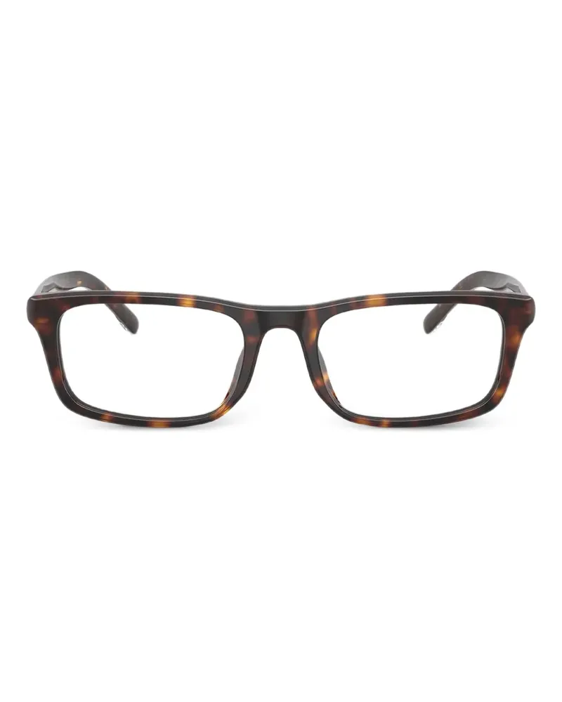 Diesel Brille mit eckigem Gestell - Braun Braun