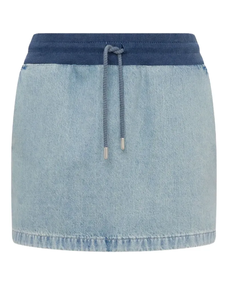 Moschino Klassischer Minirock - Blau Blau