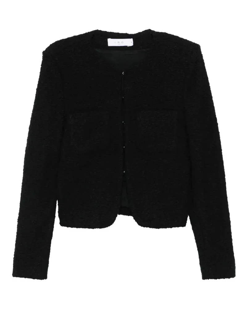 IRO bouclé jacket - Schwarz Schwarz