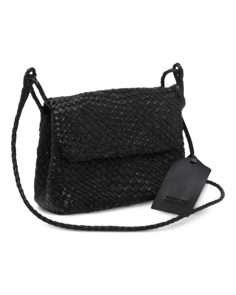 IBELIV Shopper mit "Paris"-Print - Schwarz Schwarz