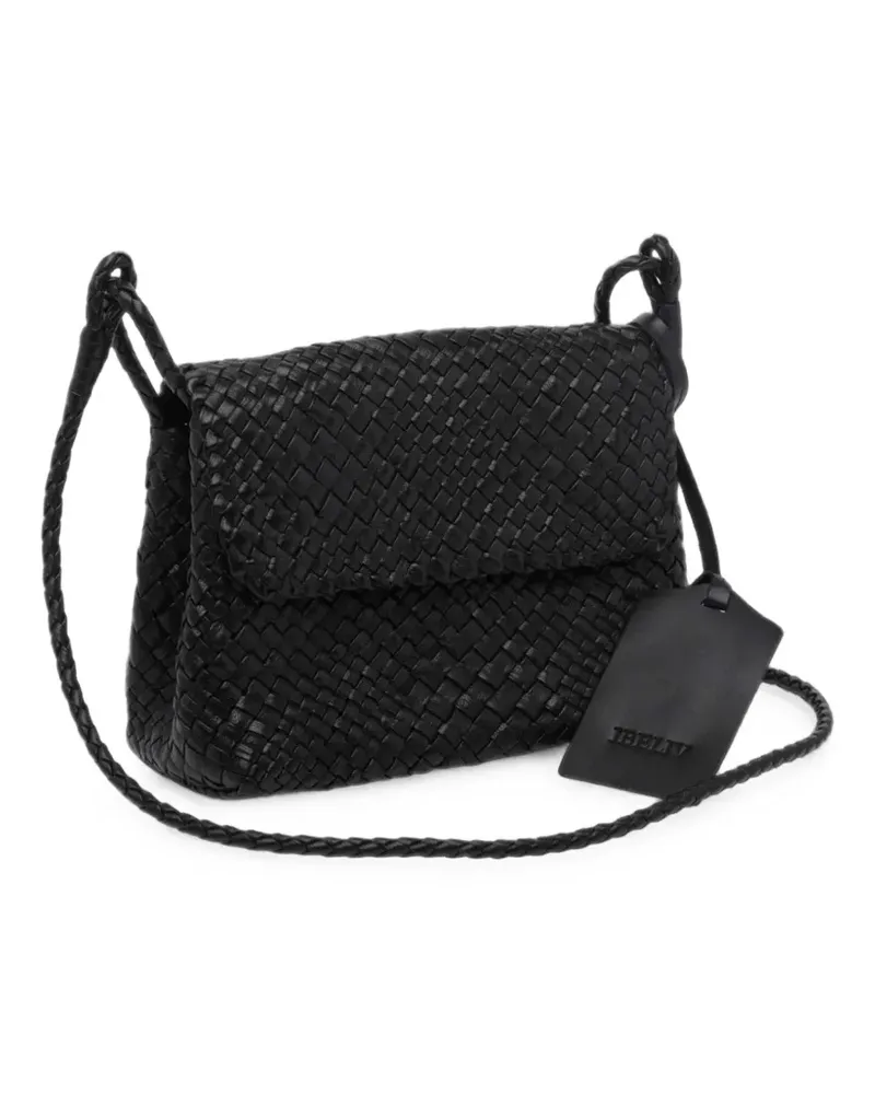 IBELIV Shopper mit "Paris"-Print - Schwarz Schwarz