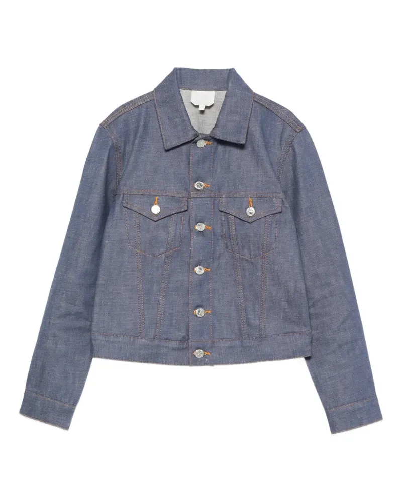 A.P.C. button-fastening buttoned jacket - Blau Blau