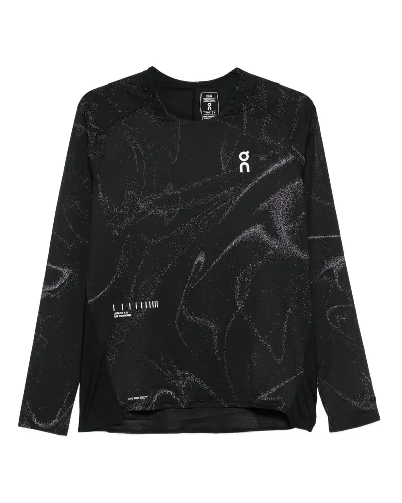 ON Lumos Langarmshirt - Schwarz Schwarz