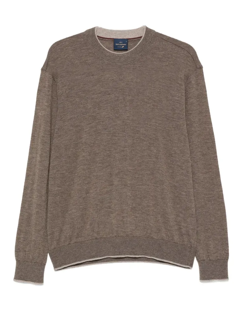 Paul & Shark Langärmeliger Pullover - Braun Braun