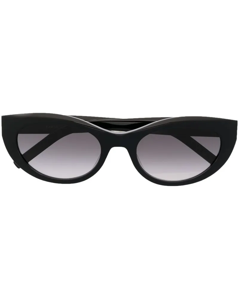 Saint Laurent SL M115 Cat-Eye-Sonnenbrille - Schwarz Schwarz