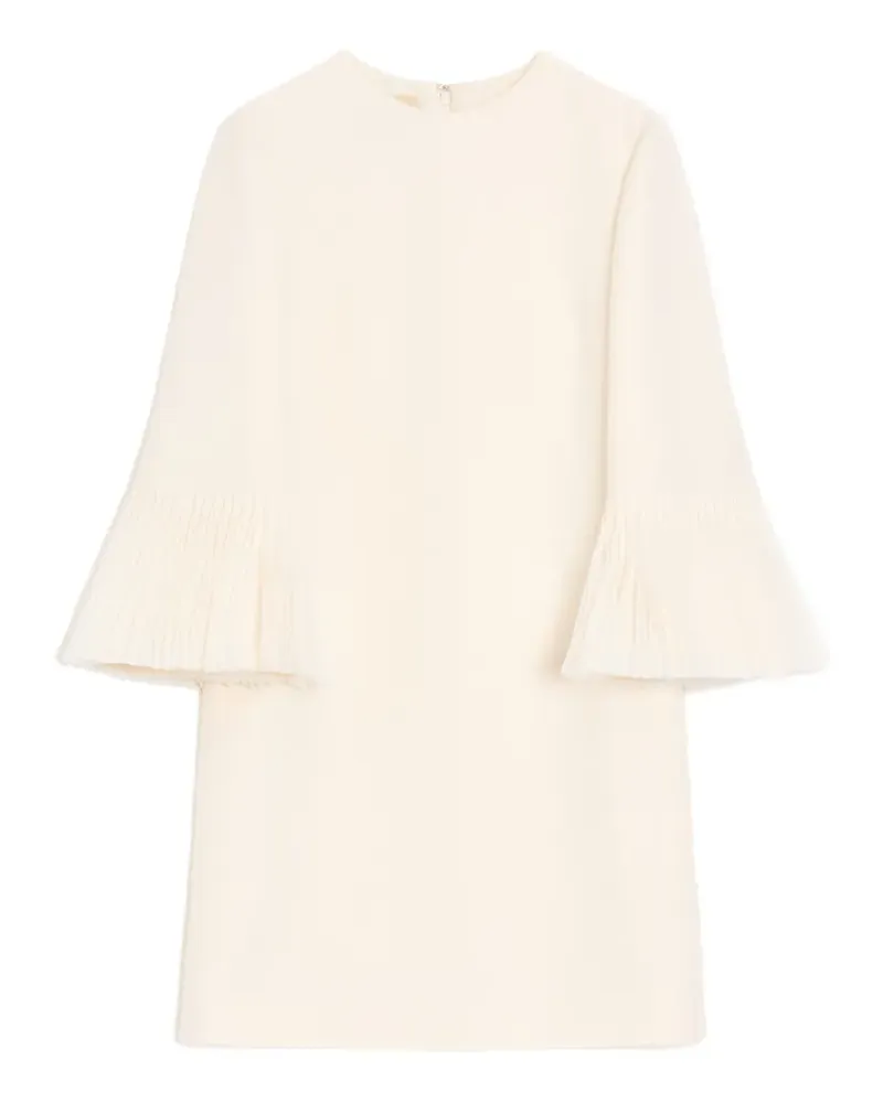 Valentino Garavani Besticktes Kleid aus Crêpe - Nude Nude