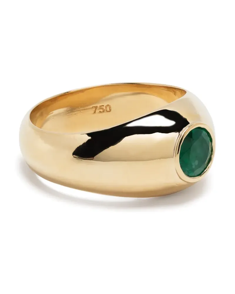 SHAY Ring mit Smaragd - Gold Gold
